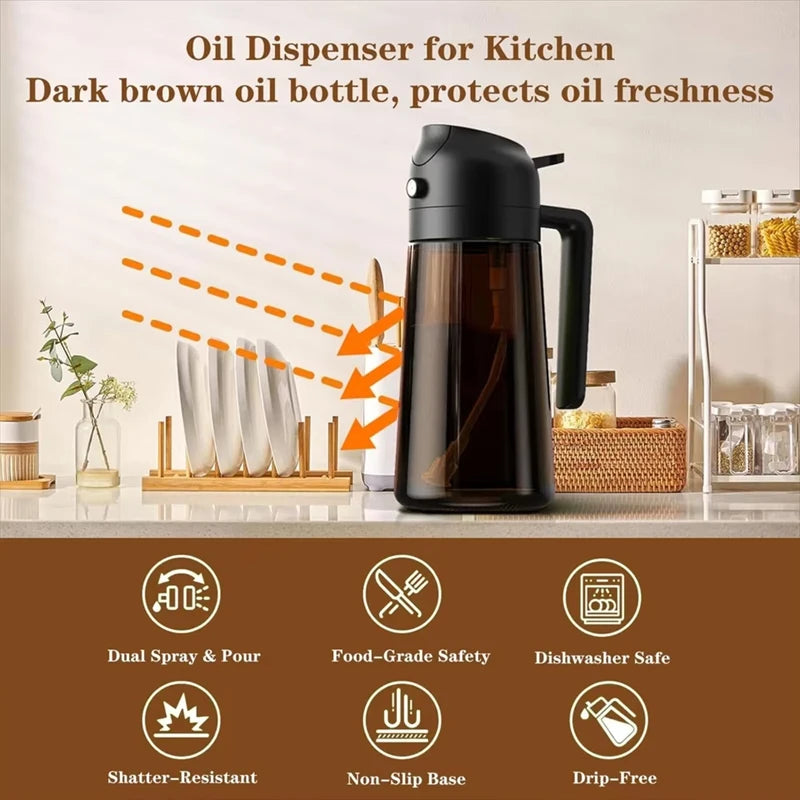 Eco-Friendly 2-in-1 Oil Sprayer