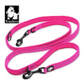 7 in 1 Multi-Function Adjustable Dog Lead Hand Free Pet Training Leash Reflective Multi-Purpose Dog Leash Walk 2 Dogs