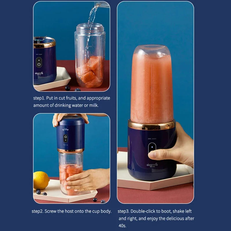 Portable Electric Mini Juicer
